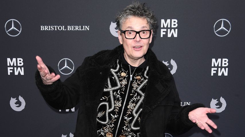 Rolf Scheider auf der Fashion Week in Berlin, 2018