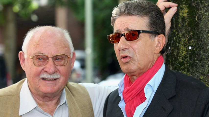 Rolf Schimpf und Rolf Zacher, deutsche Schauspieler