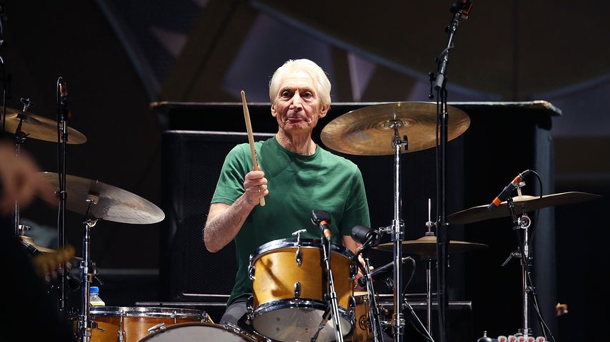 Rolling-Stones-Drummer Charlie Watts, 2014