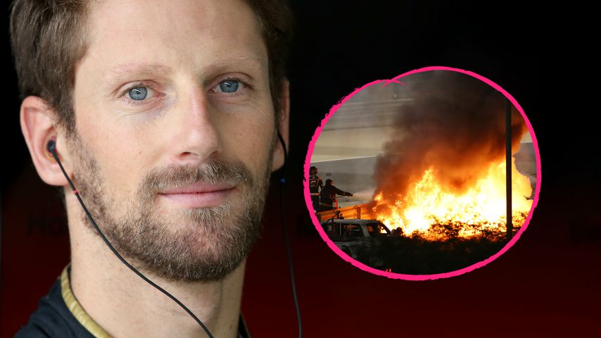 Auto stand in Flammen: Horrorunfall bei Formel-1-Rennen!