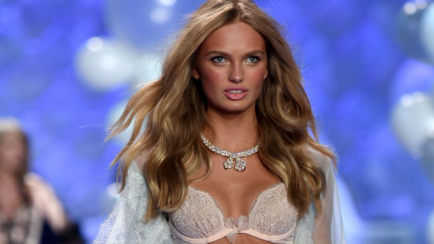 Romee Strijd bei ihrer ersten Victoria's Secret Fashion Show 2014