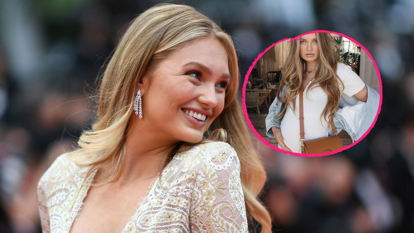 Romee Strijds Babybauch ist ganz schön groß geworden!