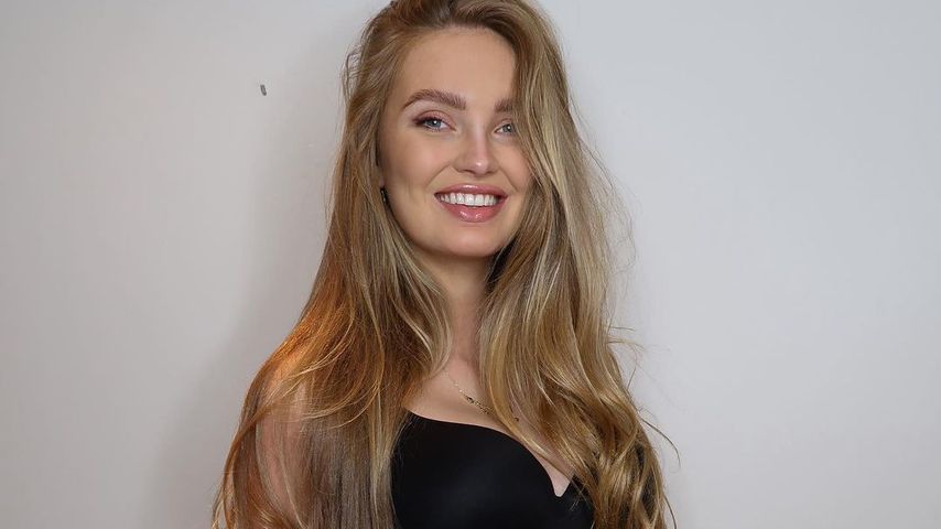 Model Romee Strijd kurz vor der Geburt