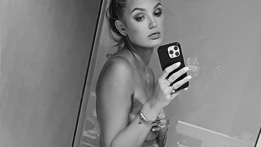Sexy Babybauch-Update: Romee Strijd posiert komplett nackt!