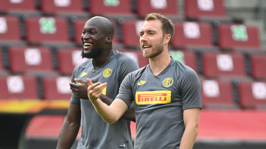 Romelu Lukaku und Christian Eriksen, August 2020