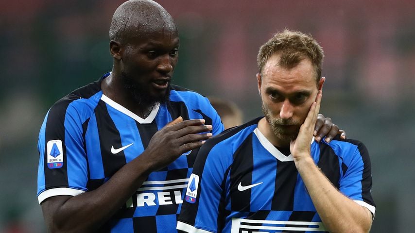 Romelu Lukaku und Christian Eriksen
