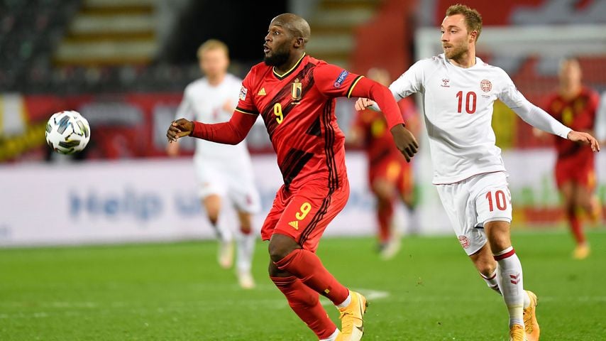 Romelu Lukaku und Christian Eriksen