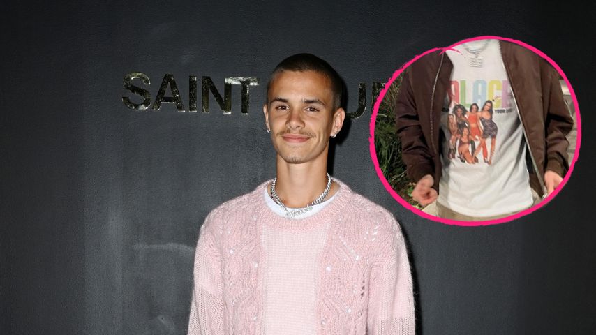Victorias größter Fan: Romeo Beckham trägt Spice-Girls-Shirt