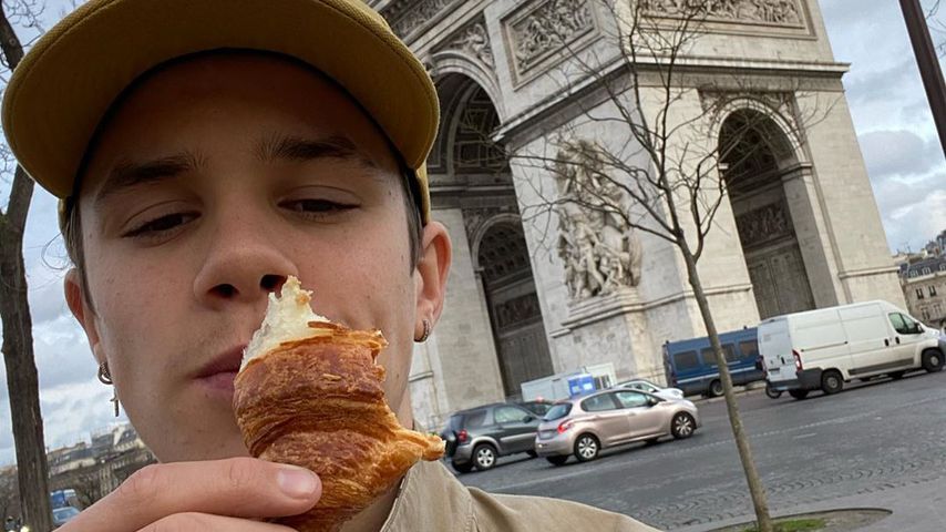 Romeo Beckham in Paris, Dezember 2019