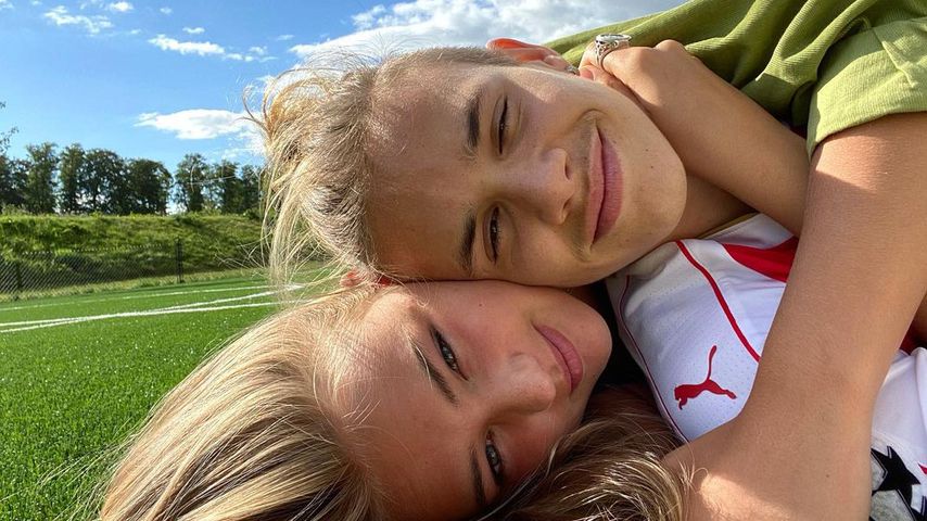 Romeo Beckham und Mia Regan, 2020