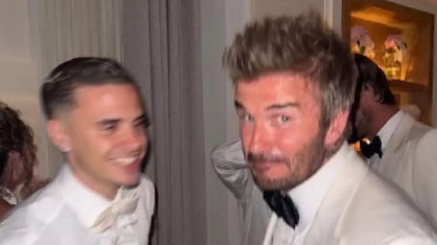 Romeo und David Beckham