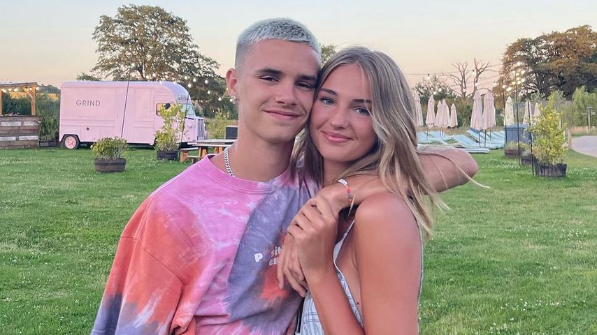 Romeo Beckham und Mia Regan
