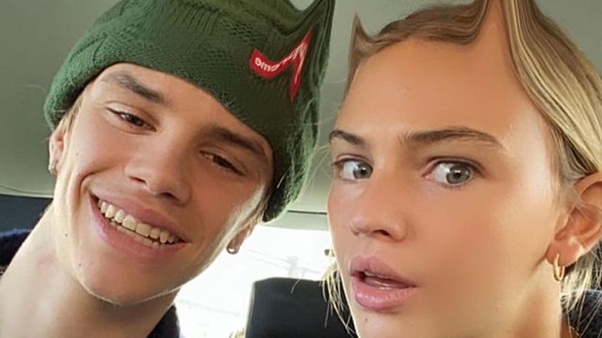 Romeo Beckham und Mia Regan, 2021
