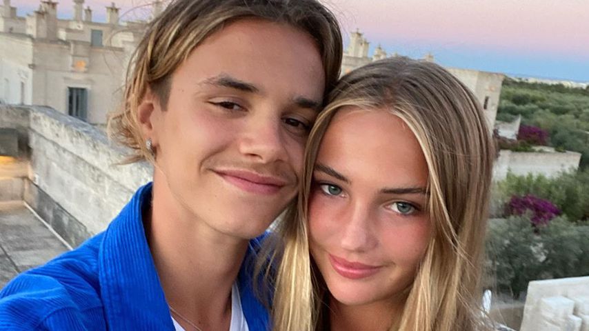 Romeo Beckham teilt ein neues Pärchenbild mit Freundin Mia!