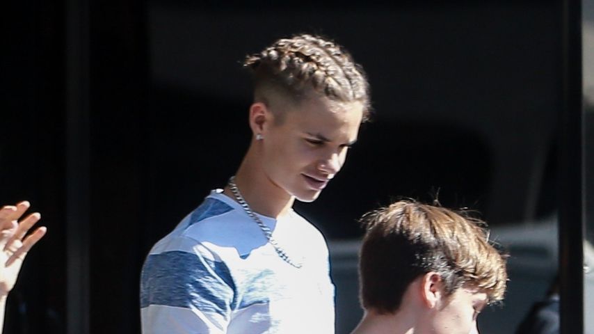 Romeo und Cruz Beckham in Beverly Hills, 2019