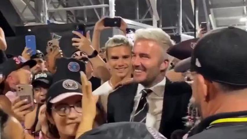 Romeo und David Beckham, Fußballer