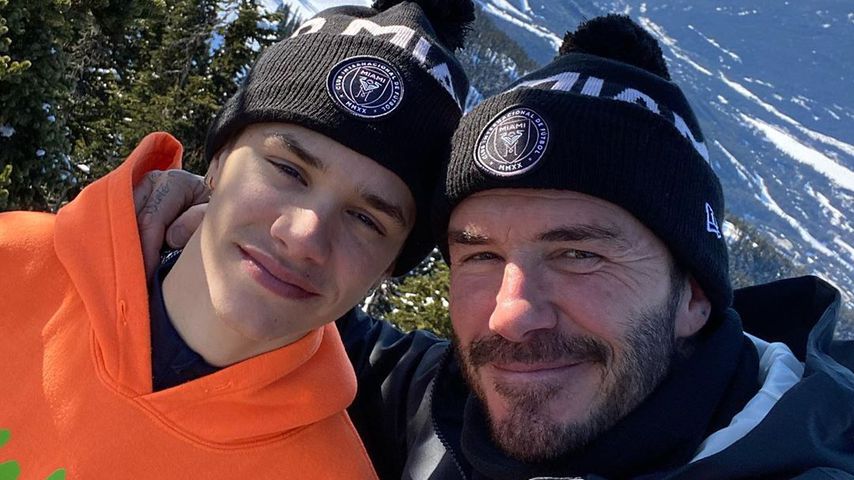 Romeo und David Beckham