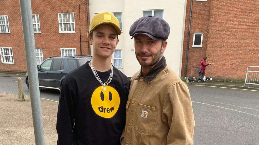 Romeo und David Beckham