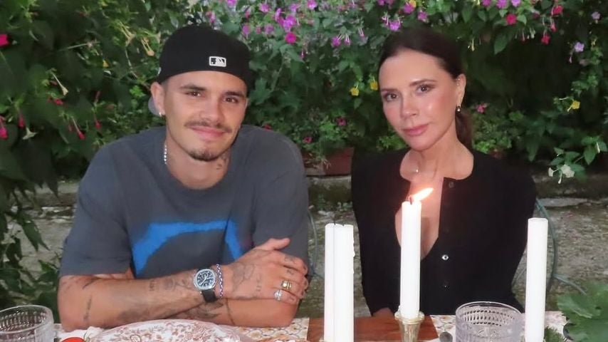 Romeo und Victoria Beckham, 2025