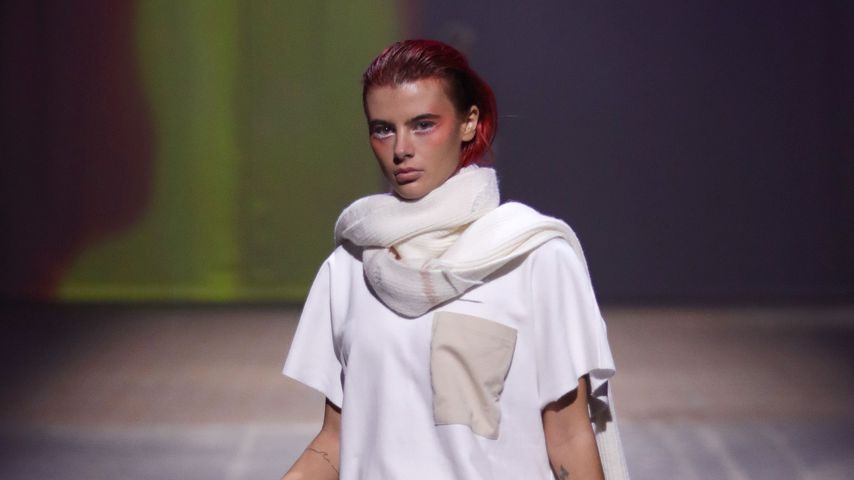 Romina Palm auf der Berlin Fashion Week im Januar 2021