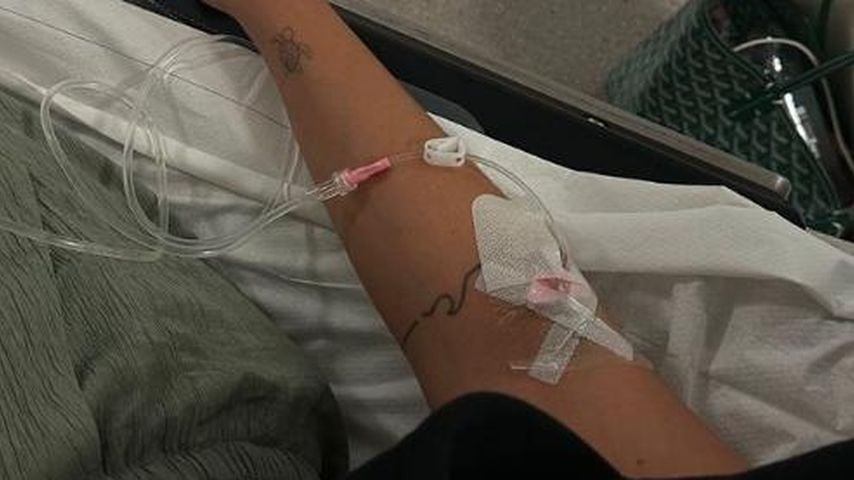 Romina Palm im Krankenhaus
