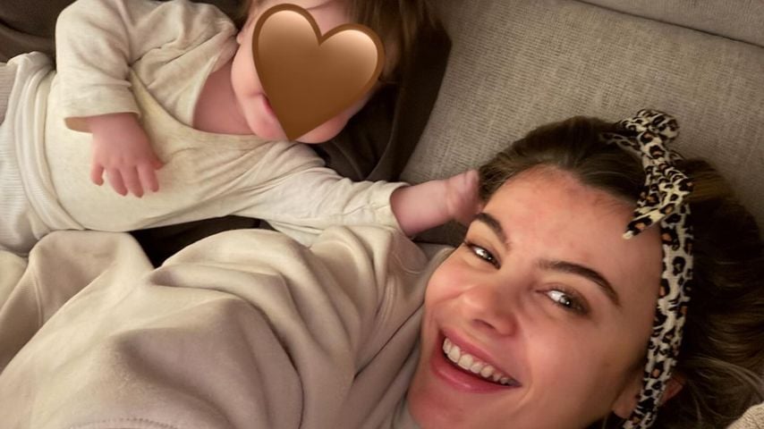 Romina Palm und ihre Tochter Hazel