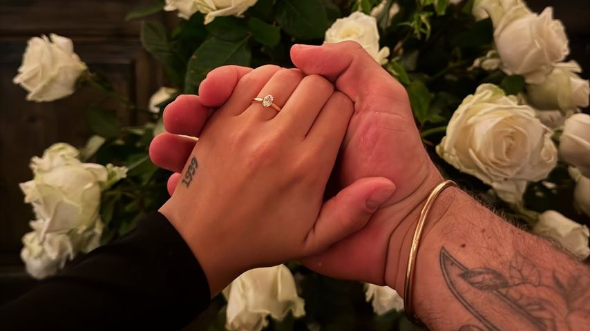 Romina Palm und Christian Wolfs Verlobungsring