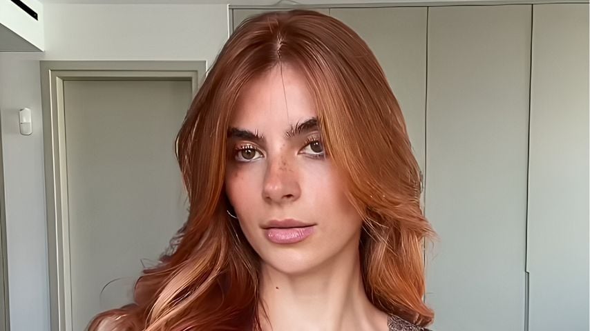 Ab jetzt ein Redhead: Romina Palm zeigt ihre neue Haarfarbe
