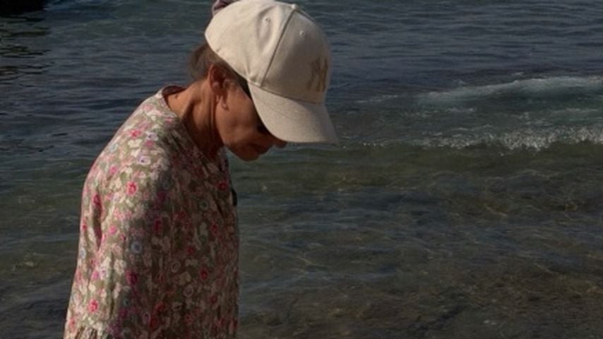 Romina Palms Mama und Tochter am Meer