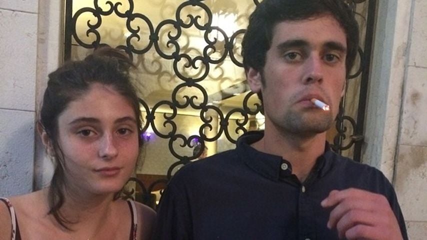 Romy Reiner mit ihrem Bruder Nick Reiner