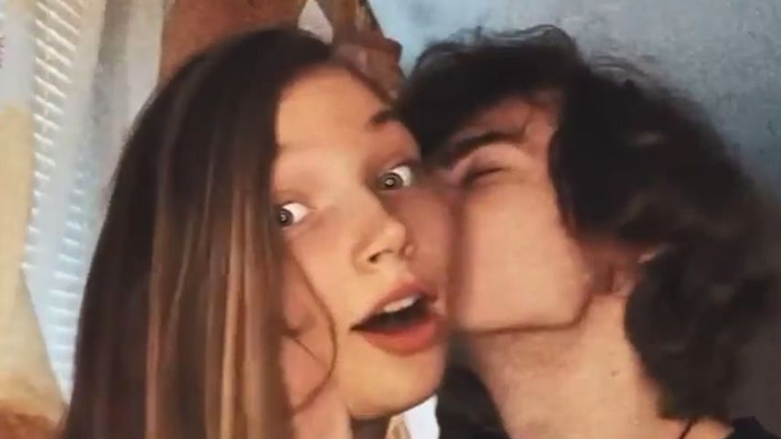 Romy Wolf mit ihrem Freund Nik