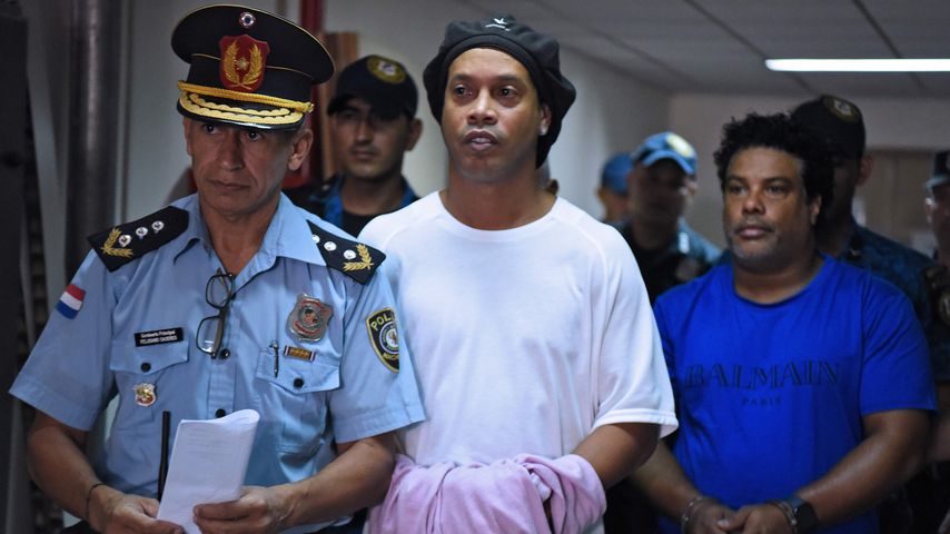 Ronaldinho in Asuncion, Paraguay