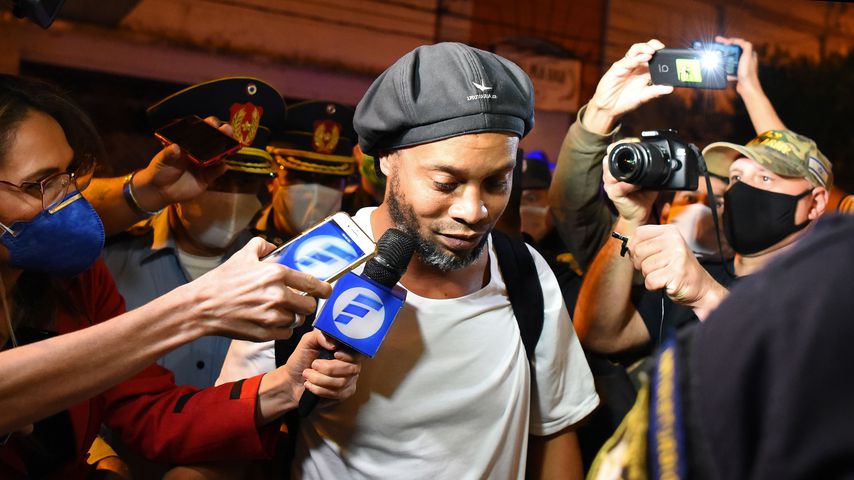 Ronaldinho nach seiner Gefängnisentlassung