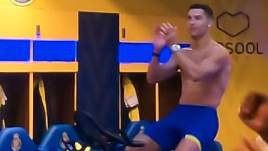 Halbnackt: So feiert Cristiano Ronaldo ein Tor für Al-Nassr