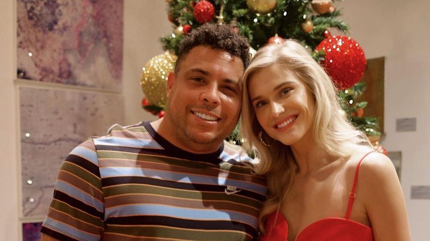 Ronaldo und Celina Locks an Weihnachten