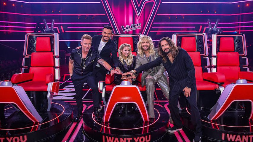 Ronan Keating, Giovanni Zarrella, Shirin David, Bill und Tom Kaulitz bei The Voice of Germany