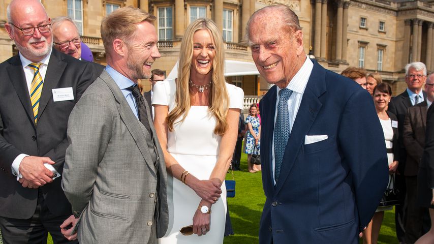 Ronan Keating und Prinz Philip 2016