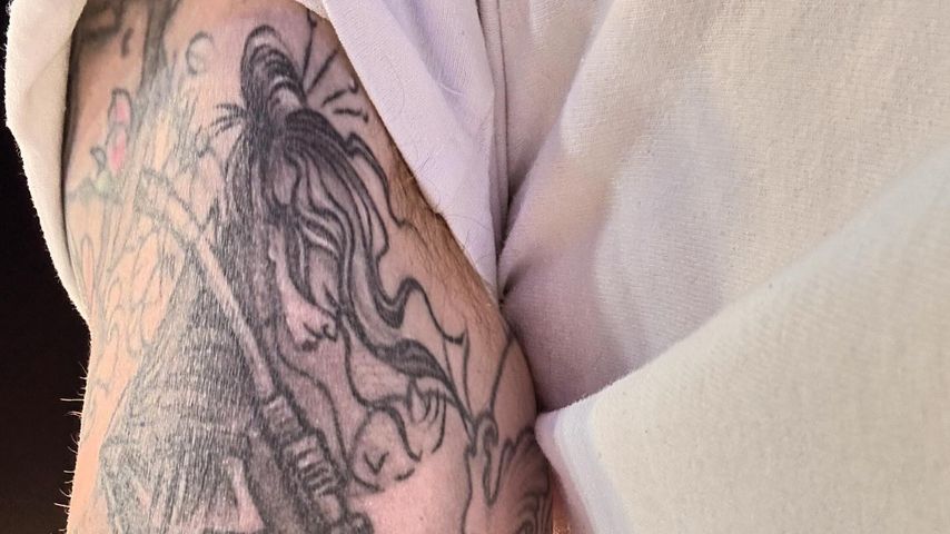 Ronan Keatings Tätowierung, im Mai 2024