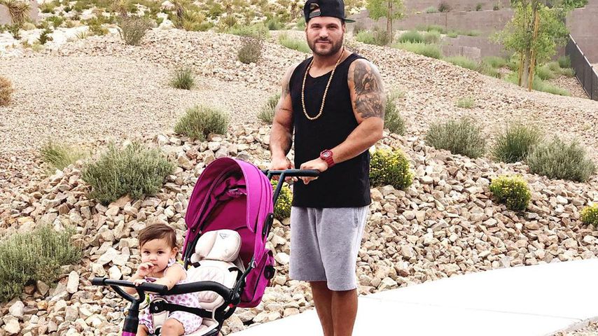 Ronnie Ortiz-Magro mit seiner Tochter