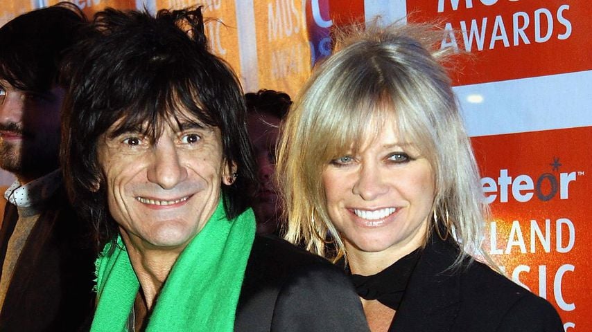 Ronnie Wood und seine Ex-Frau Jo