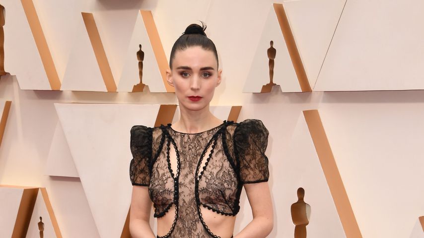 Erste Bilder: Hier versteckt Rooney Mara ihren Babybauch