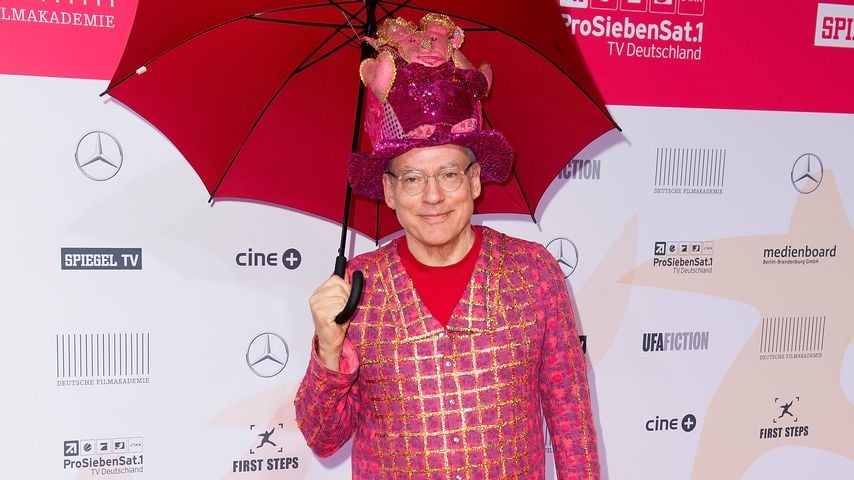 Rosa von Praunheim bei den First Steps Awards im Stage Theater in Berlin, 2015