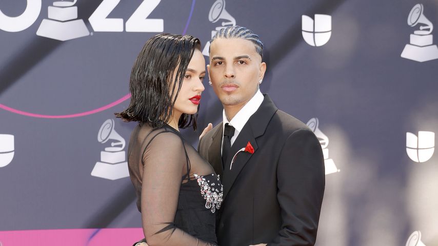 Rosalia und Rauw Alejandro bei den Latin Grammy Awards 2022