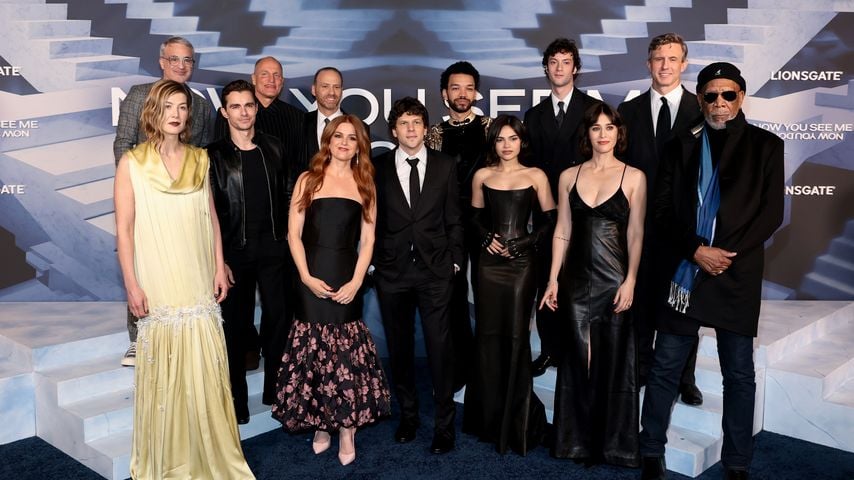 Cast und Team von "Die Unfassbaren 3" bei der New-York-Premiere im Lighthouse at Chelsea Piers, 2025