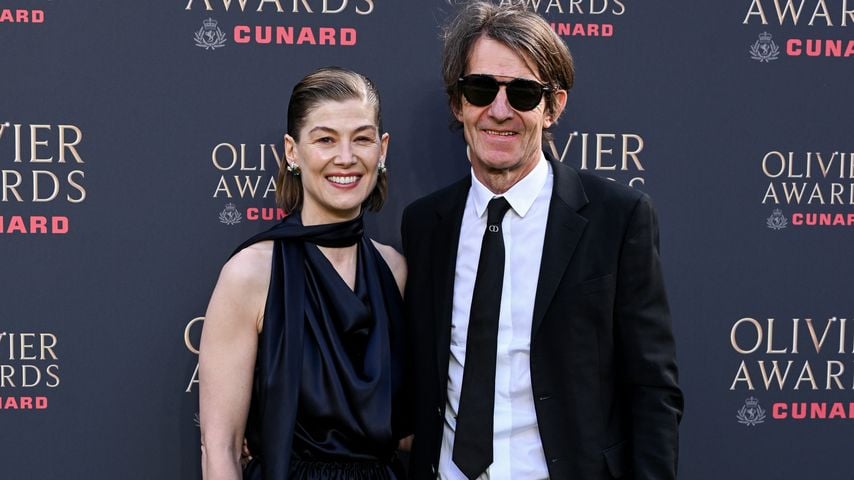 Immer für die Kids da: Rosamund Pike lobt ihren Freund Robie