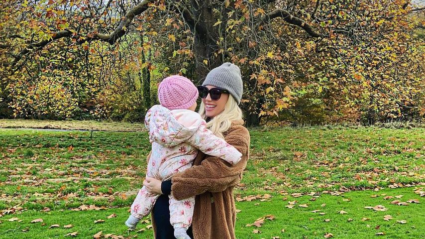 Rosanna Davison mit ihrer Tochter Sophia