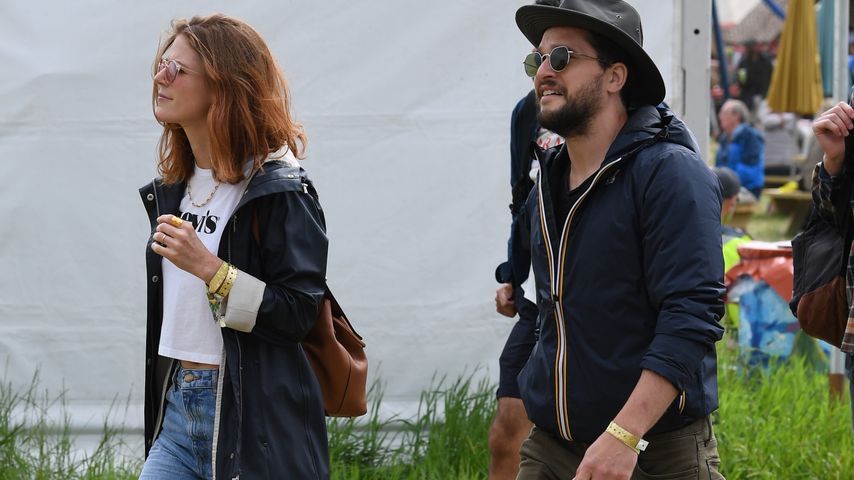 Rose Leslie und Kit Harington beim Glastonbury Festival, Juni 2022