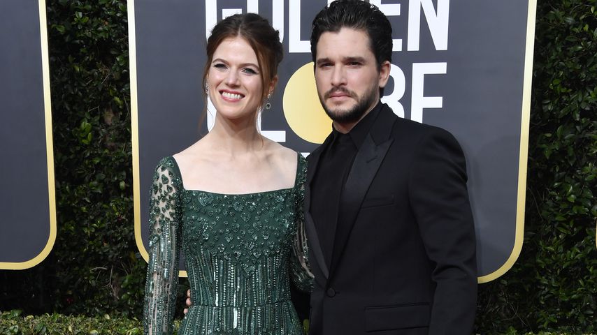 Rose Leslie und Kit Harington bei den Golden Globes in Beverly Hills im Januar 2020
