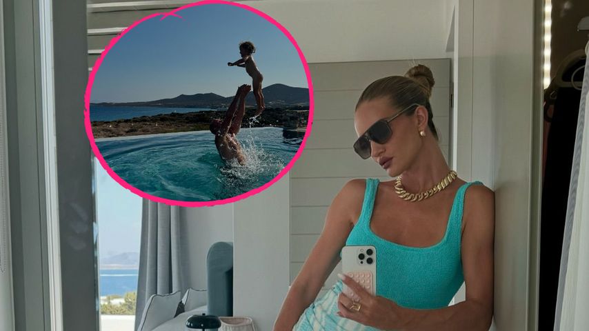 Rosie Huntington-Whiteley teilt süßen Vater-Tochter-Moment