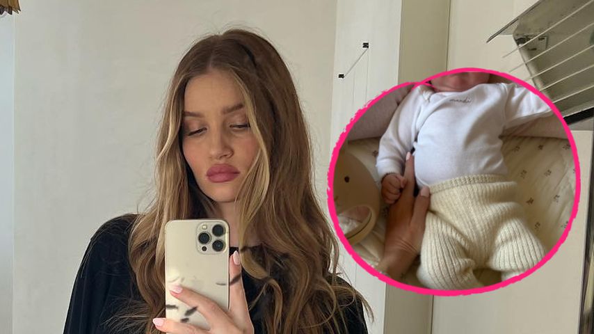 Rosie Huntington-Whiteley postet erstes Bild von ihrem Baby